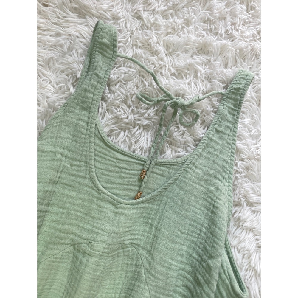 Free People Gauze 100% Cotton Peasant Tank Top - Picture 5 of 9